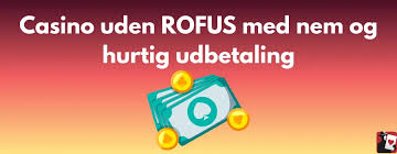 Spil på Casino uden ROFUS - En Guide til Ansvarligt Gambling